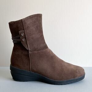 Blondo AquaProtect Brown Suede Leather Fleece Lined Boots Size 11